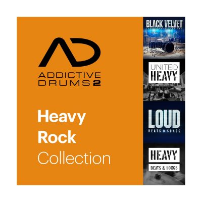 XLN Audio Addictive Drums 2: Heavy Rock Collection