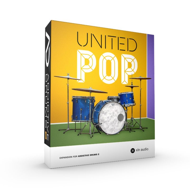XLN Audio Addictive Drums 2: United Pop ADpak - Plugin Discounts