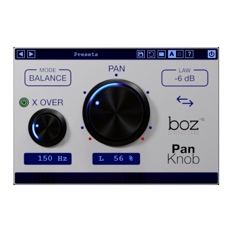 Boz Digital Pan Knob
