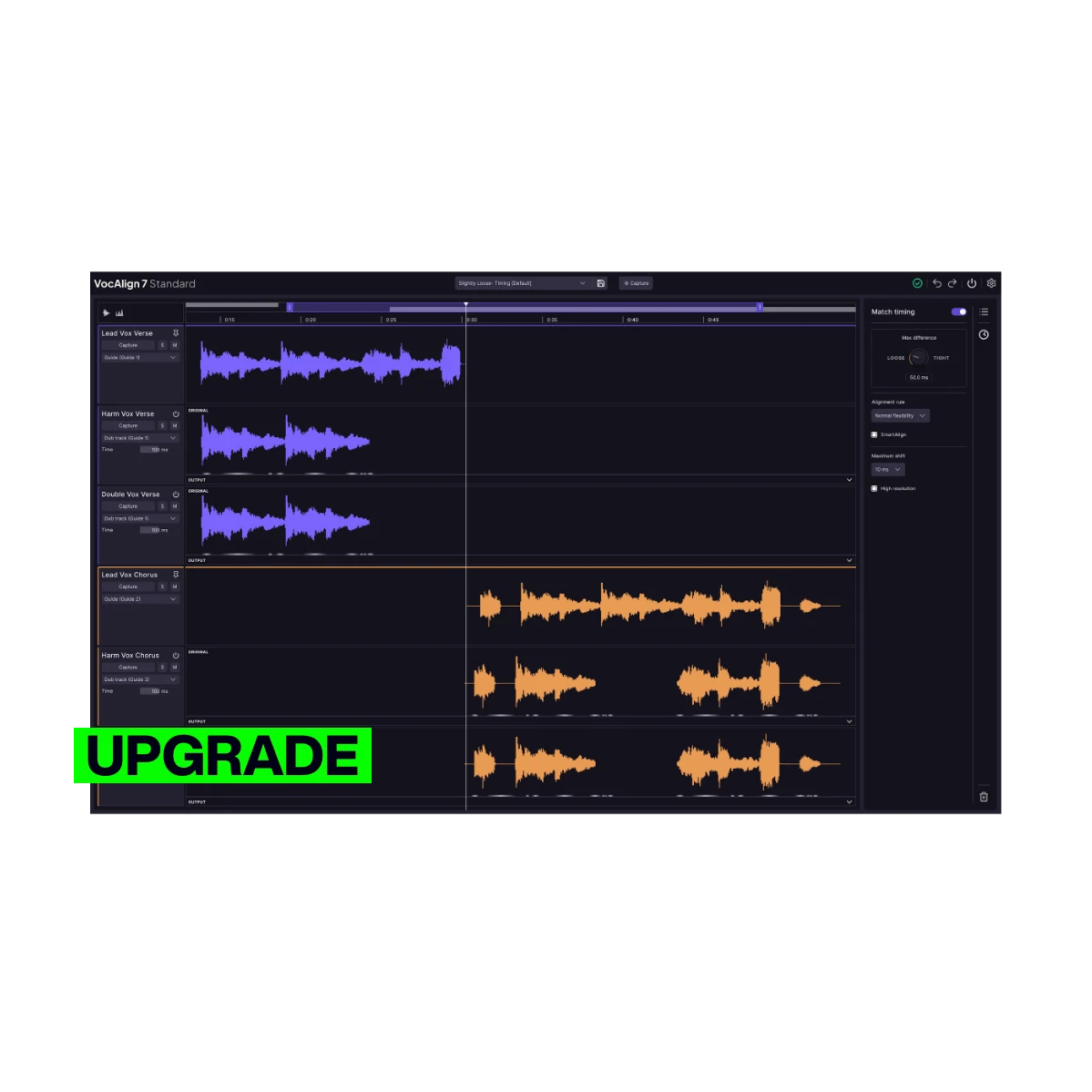 VocALign 7 Standard Upgrade