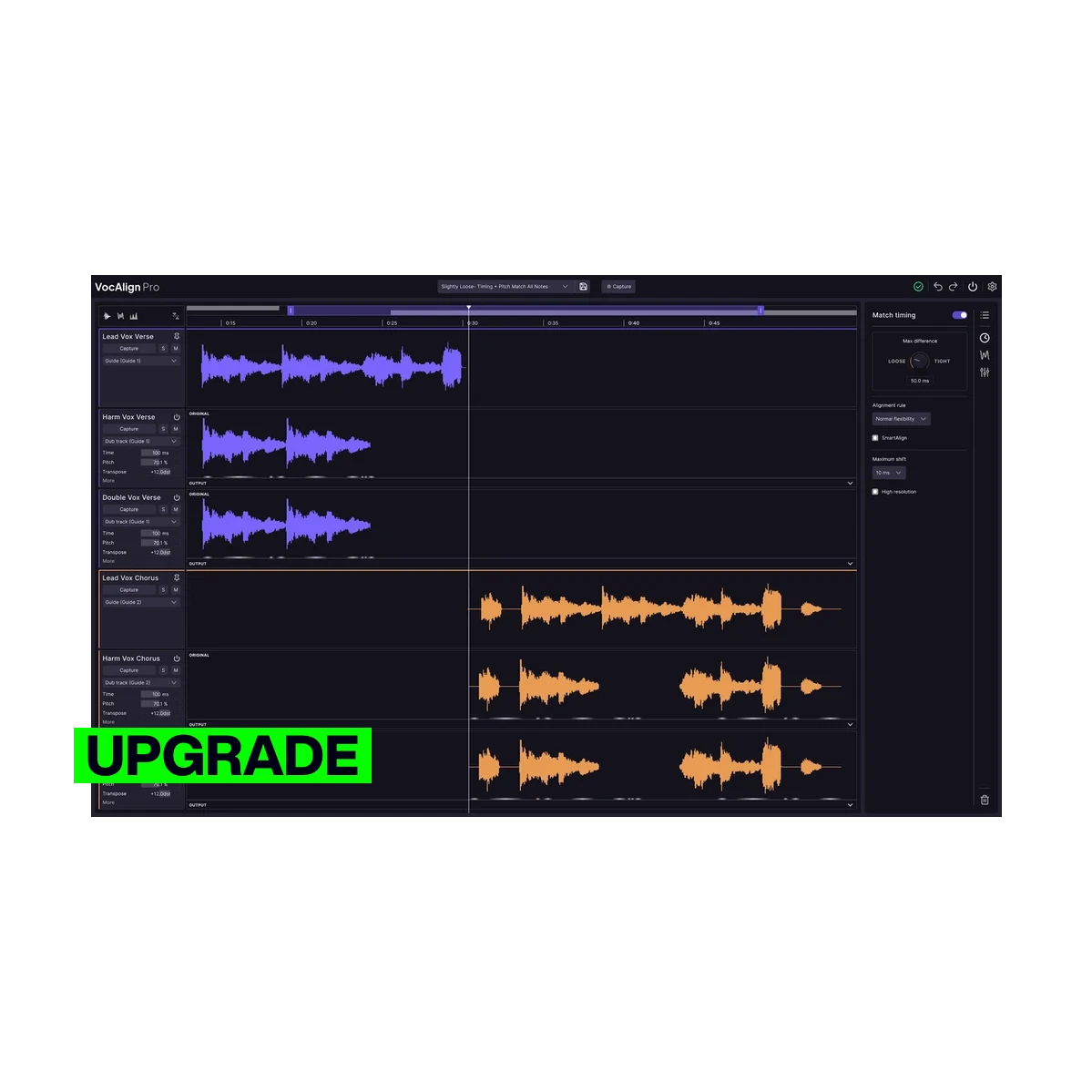 VocALign 7 Pro Upgrade