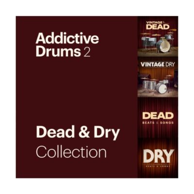 XLN Audio Addictive Drums 2: Dead & Dry Collection