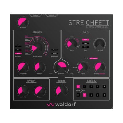 Waldorf Streichfett Plugin
