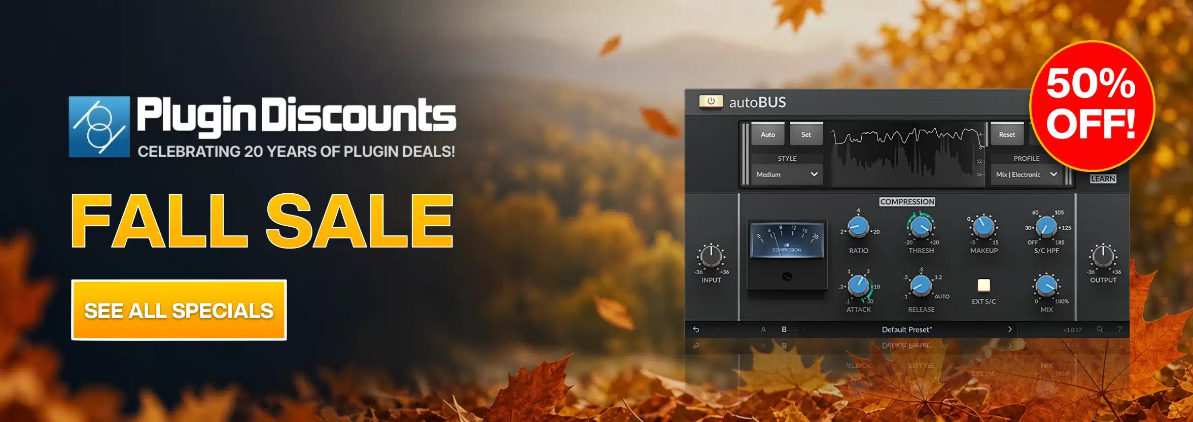 Fall Sale Plugin Discounts Fall Sale